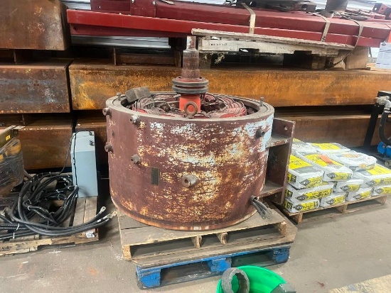 BURKE ELECTRIC CO - 2,300 V, 3-PHASE, 600 RPM, SYNCHRONOUS GENERATOR RATED FOR 200 KW CONTINUOUS