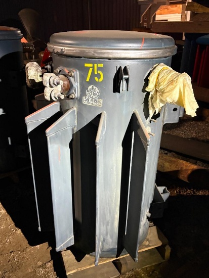 G.E. 75 KVA OVERHEAD TRANSFORMER,