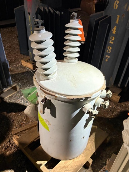 CRAWFORD ELECTRIC 25 KVA OVERHEAD TRANSFORMER,