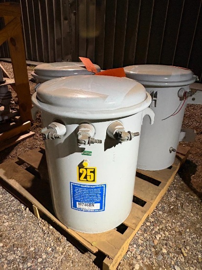G.E. 25 KVA OVERHEAD TRANSFORMER,