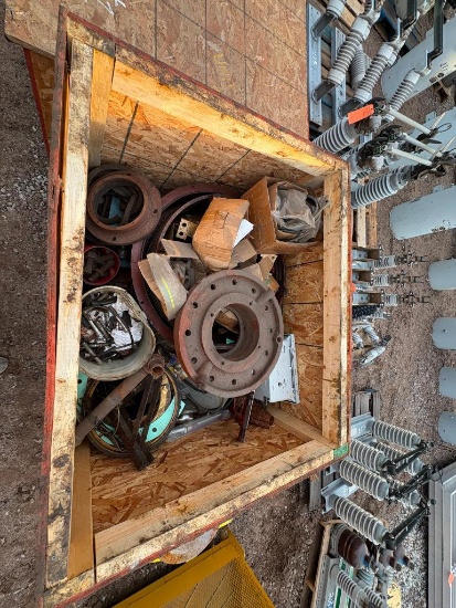 CRATE W/MISC PARTS