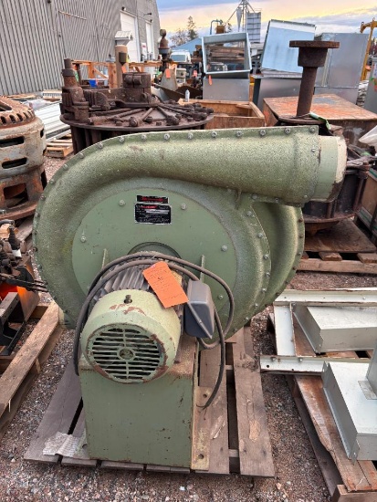 HAULK MFG 10 HP BLOWER, MODEL TBA-24-10X-5-E,