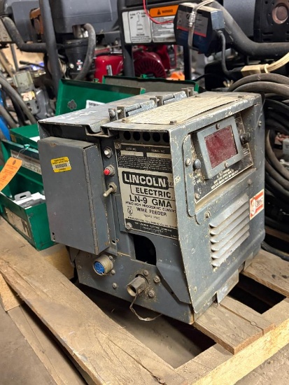 LINCOLN ELECTRIC LN-9 GMA PRECISION PROCEDURE CONTROL WIRE FEEDER
