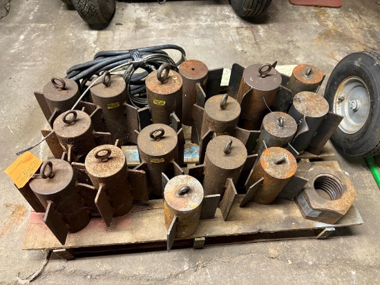 SKID WITH WEIGHTS