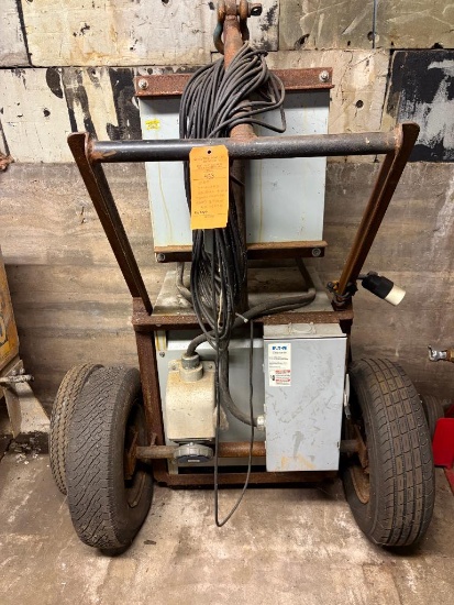 EGS SHIELDED GENERAL PURPOSE TRANSFORMER 480V / 3 PHASE, 60 HZ, ON CART