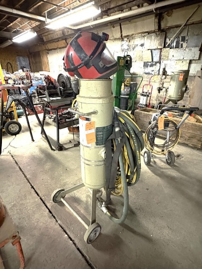 (2006) CLEMCO SAND BLAST POT, MODEL 1042, 1 CU FT CAPACITY, LEADS