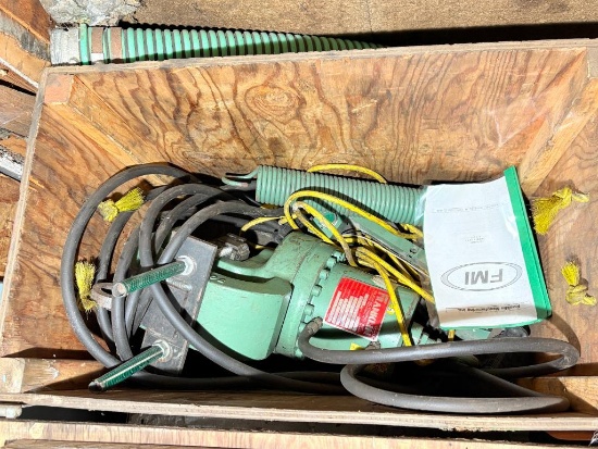 FRANKLIN MFG/FMI 50 TON JOBSITE PORTABLE HYDRAULIC PRESS,