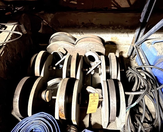 (1 SET OF 4) JOBSITE PIPE POSITION ROLLERS