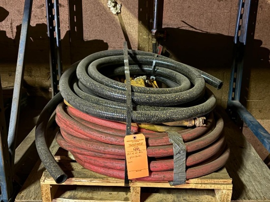 SKID WITH AIR HOSE AND MULTI PURPOSE HOSE