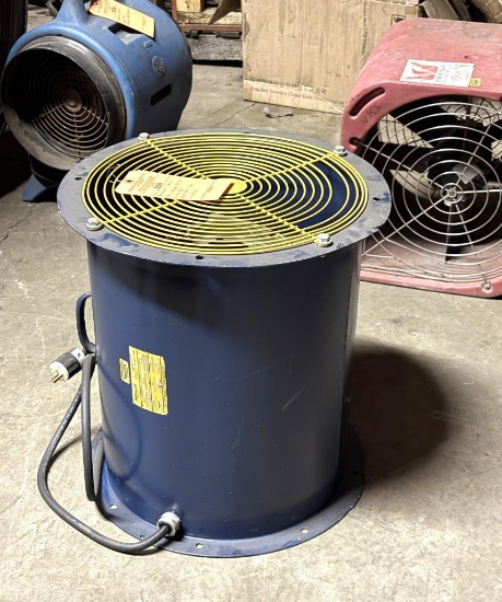 PROPELLAIR AXIAL FAN, MODEL DT16-6G36-I, 3400 RPM, 1 HP, SINGLE PHASE