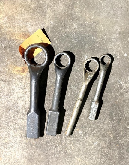 (4) SLUG WRENCHES 1 5/16" UP TO 70 MM