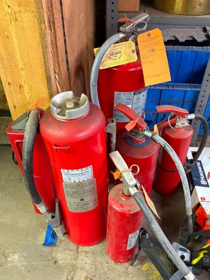 (5) MISC FIRE EXTINGUISHERS