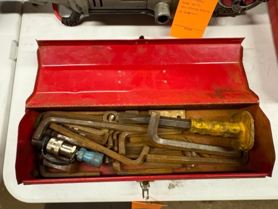 LOT WITH ASSORTED ALLEN WRENCHES