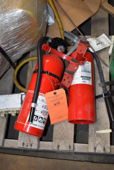 (2) FIRE EXTINGUISHERS