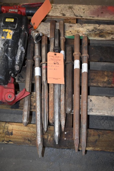 (9) MISC JACK HAMMER BITS