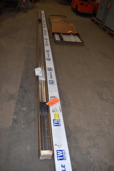 3 PRECS OF TW METALS 20' SECTIONS OF ALUMINUM BUS PIPE, MODEL 6063T6SMLS,