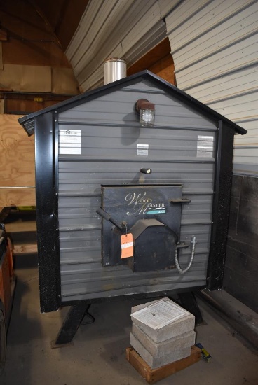 NORTHWEST MANUFACTURING WOOD BURNING FURNACE, MODEL WOODMASTER 3300,