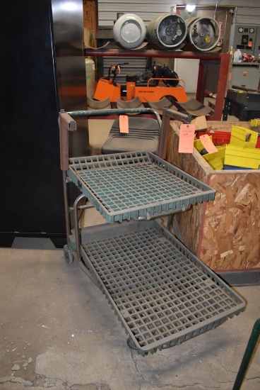 2-TIER PUSH CART