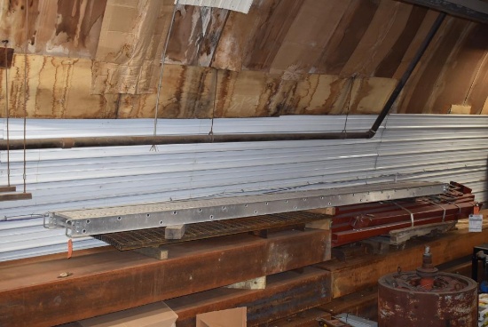 ALUMINUM WALK PLANK, 20L X 20W X 6