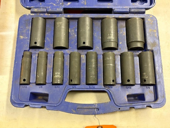 CARLYLE (NAPA) 1/2" IMPACT DEEP WELL SOCKETS,