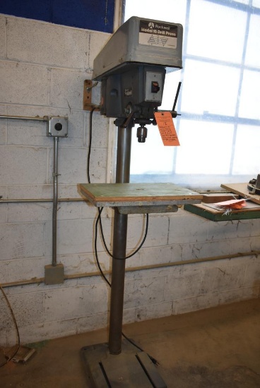 ROCKWELL 15" DRILL PRESS, FLOOR TYPE, CAT. #15-091, S/N: 597742184,