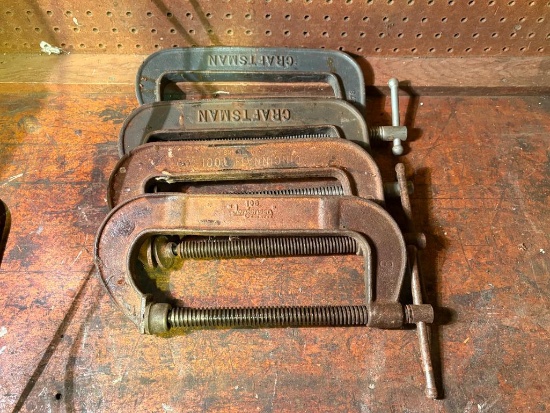 (4) 8 1/2" CLAMPS