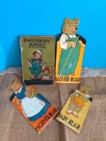ANTIQUE BOOK LOT WITH CHILDREN'S STORIES,