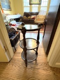 ETHAN ALLEN 3 TIER WOOD STAND