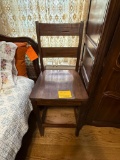 WOODEN CHAIR, BAR HEIGHT
