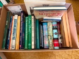 BOX OF MISC SUBJECT MATTER BOOKS, HISTORICAL ETC