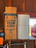LOT TO INCLUDE (2) ROLLS OF POLYESTER TRIM COIL MAR-RESISTANT FINISH
