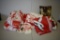 BOX WITH COCA-COLA BLANKETS, TOWELS, PILLOWS, ETC.,