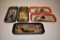 (5) COCA-COLA TRAYS APPROX 19