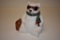 COCA-COLA POLAR BEAR WITH SUITCASE & SUNGLASSES
