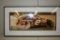 BUD #8 CAR FRAMED PRINT-RED