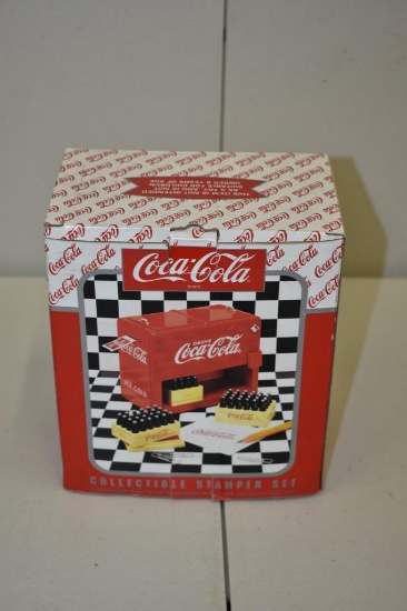1996 COCA-COLA STAMPERSET IN ORIGINAL BOX