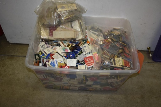 TUB WITH MATCHBOOK COLLECTION