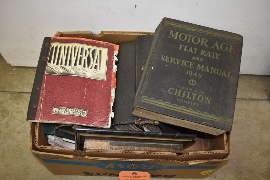 BOX WITH SERVICE MANUALS