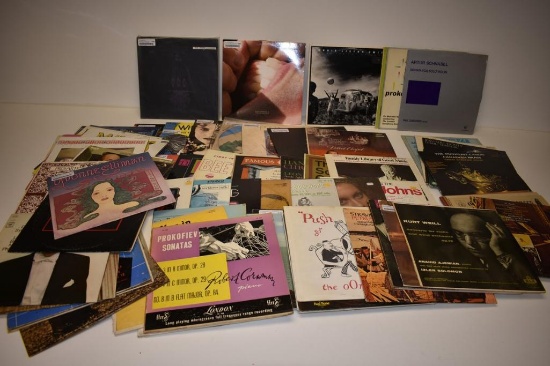 LARGE LOT OF 50+ VINYL LP RECORDS 33 ALBUMS