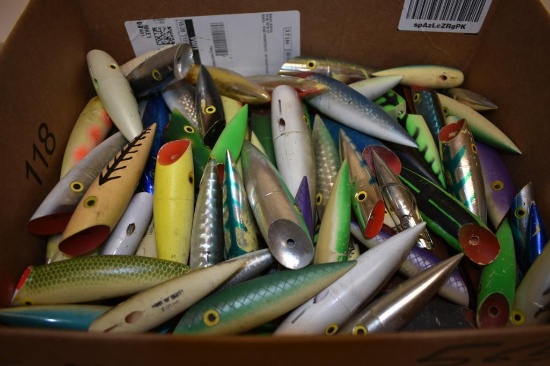 Large Lot of Vintage J-Plug Fishing Lures 50+