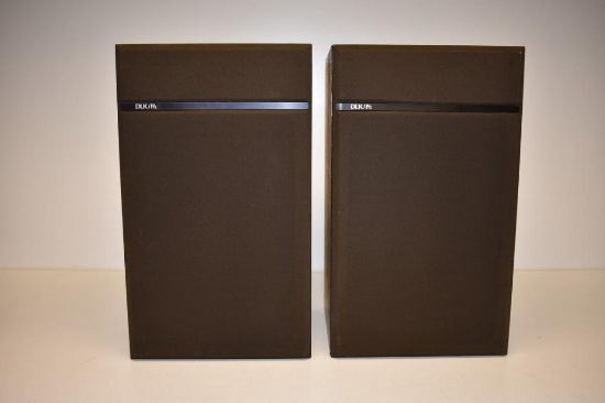 Vintage DLK 1 1/2 Two-Way Loud Speaker System USA Made