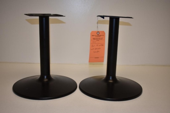 Pair of Vintage Tulip Speaker Stands