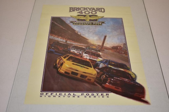 Vintage Indianapolis Motor Sports Inaugural Race August 6th 1994 Brickyard 400 Poster NEW!