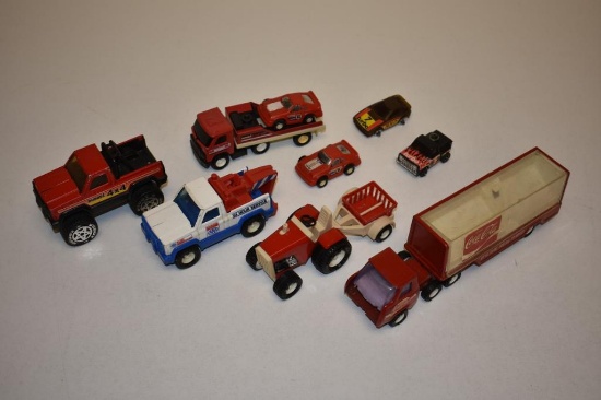 Large Lot of 1970's & 80's Vintage Buddy L Toy Cars and Trucks