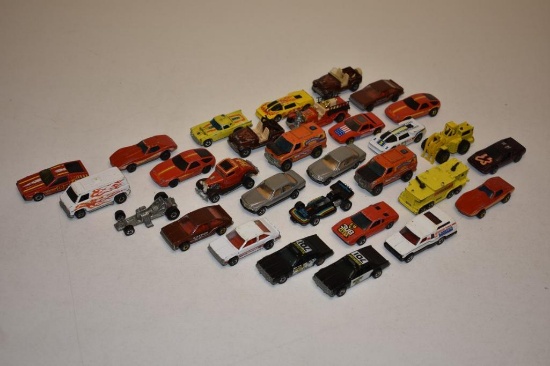 Large Vintage 1970's & 80's Hot Wheels LOT 30 Total