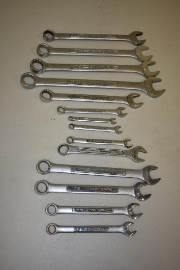 CRAFTSMAN COMBINATION WRENCH SET 1/4"-15/16"