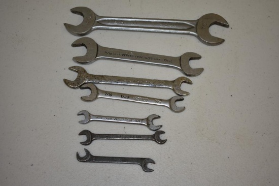 SET OF MISC. COMBINATION WRENCHES 9/32-7/8"