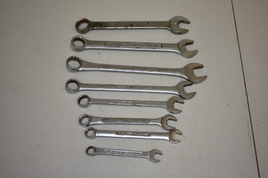MIXED MAKE SAE COMBINATION WRENCHES 3/8-3/4"