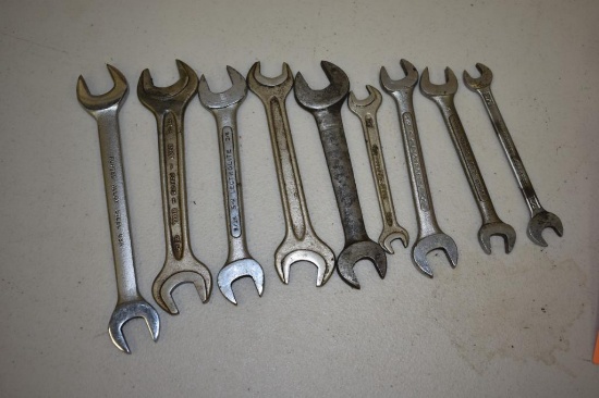FORGED OPEN END WRENCHES SAE MIXED SIZES