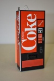 COCA-COLA AM/FM RADIO SHAPED LIKE VENDING